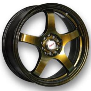 Kosei K1 TS Version 8x17 5x114,3 ET 35 Dia 73,1 (SG) золотистый