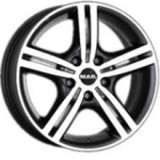 Mak Velocity 7,5x17 5x115 ET 40 Dia 70,2 (ice black) черный