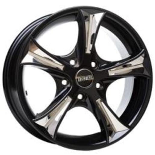 Tech Line TL725 7x17 5x100 ET 38 Dia 67,1 (BI) черный