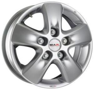 Mak HD2 6,5x15 5x160 ET 58 Dia 65,1 (hyper silver) серебристый