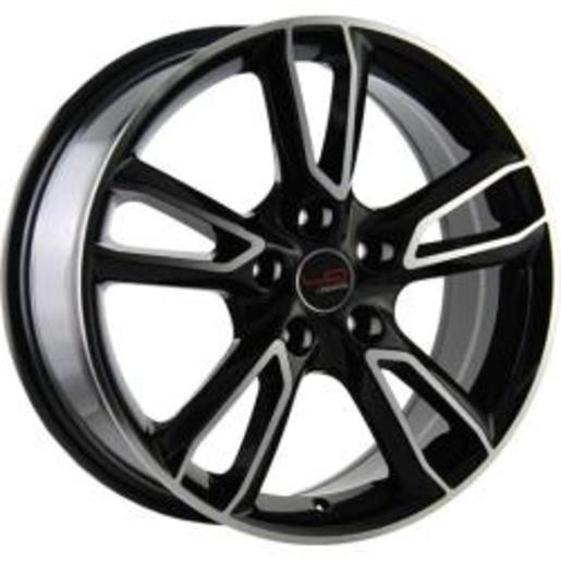 LegeArtis Concept MZ502 7x17 5x114,3 ET 50 Dia 67,1 (BKF) черный