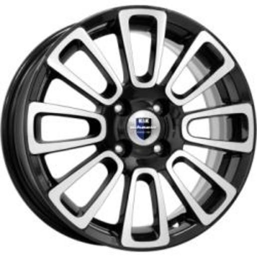 КиК Неман (КС717) 6x15 4x100 ET 50 Dia 60,1 (BA) черный