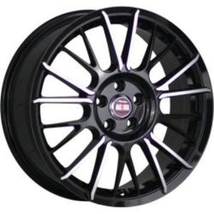 Alcasta M33 6x15 4x100 ET 50 Dia 60,1 (BKF) черный