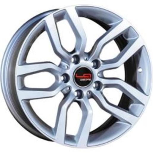 LegeArtis B122 8x17 5x120 ET 20 Dia 72,6 (S) серебристый
