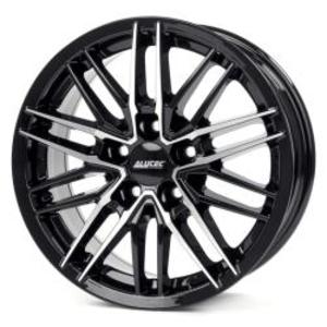 Alutec Burnside 7,5x17 5x100 ET 35 (diamond black front polished) черный