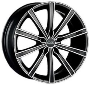 OZ Racing Lounge 8 7x16 4x108 ET 16 Dia 75 (Matt Black Diamond) черный
