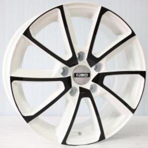 Tech Line TL648 6,5x16 5x114,3 ET 40 Dia 66,1 (WB) черный и белый