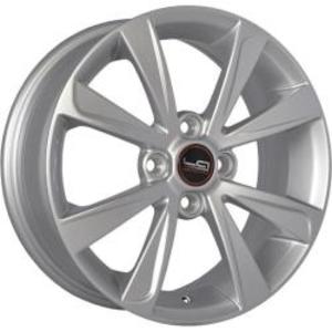 LegeArtis NS134 6x15 4x100 ET 50 Dia 60,1 (S) серебристый
