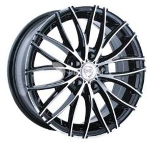 NZ F28 7x17 5x110 ET 39 Dia 65,1 (BKF) черный