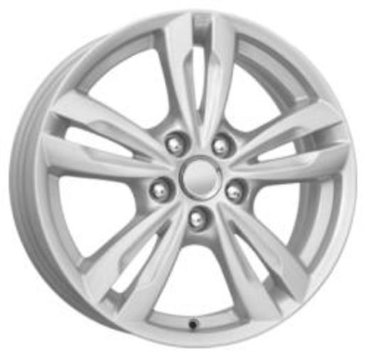 КиК KC627 6,5x17 5x114,3 ET 48 Dia 67,1 (S) серебристый