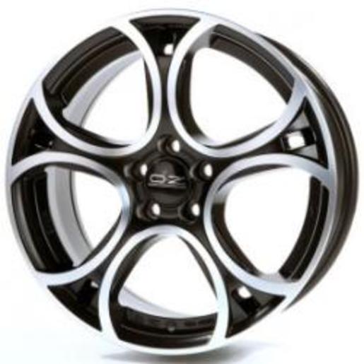 OZ Racing Wave 7x17 4x100 ET 42 Dia 68 (Matt Black Diamond) черный