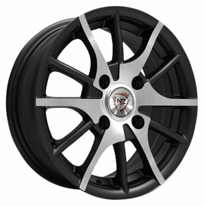 NZ F5 6x15 4x100 ET 50 Dia 60,1 (BKF) черный