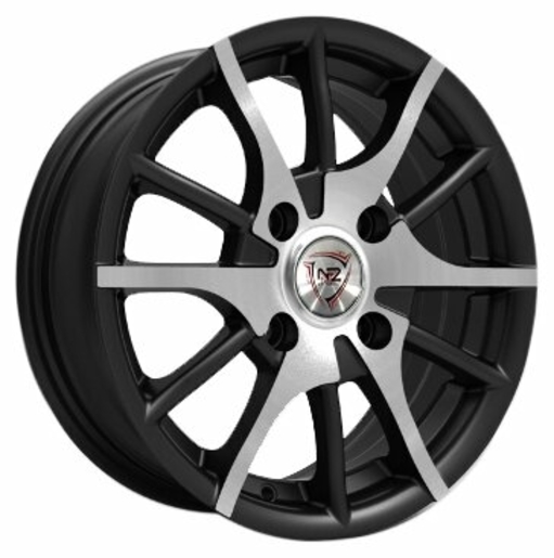 NZ F5 6x15 4x100 ET 50 Dia 60,1 (BKF) черный