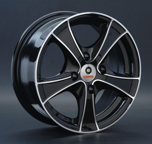 Vianor VR14 6x14 4x98 ET 35 (BKF) черный