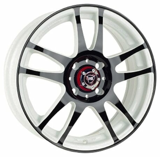 NZ F45 7x17 5x105 ET 42 Dia 56,6 (WB) черный и белый