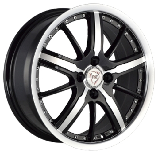 NZ SH663 7x18 5x105 ET 38 Dia 56,6 (BKFPL) темно-серый