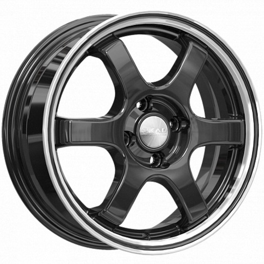 Скад Киото 6x15 5x100 ET 38 Dia 57,1 (S) серебристый